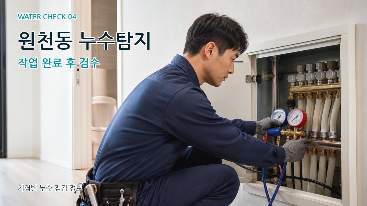 원천동 누수탐지 누수탐지 이미지