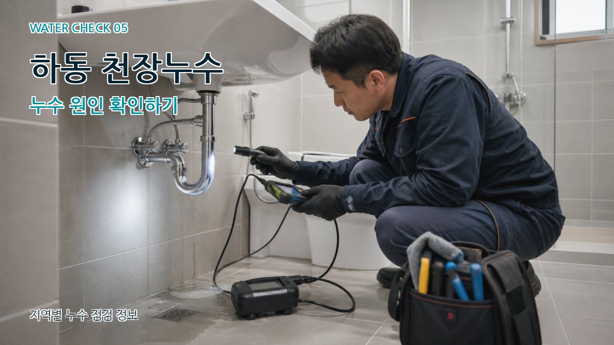 하동 누수공사 누수탐지 이미지