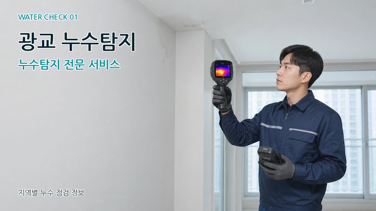 광교 누수탐지 누수탐지 전문 서비스