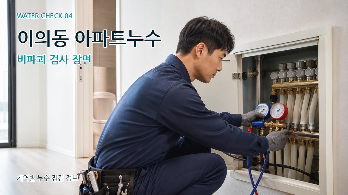 이의동 누수탐지 누수탐지 이미지